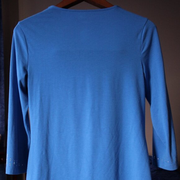 Northern reflections top, blue, size XS - Picture 5 of 6